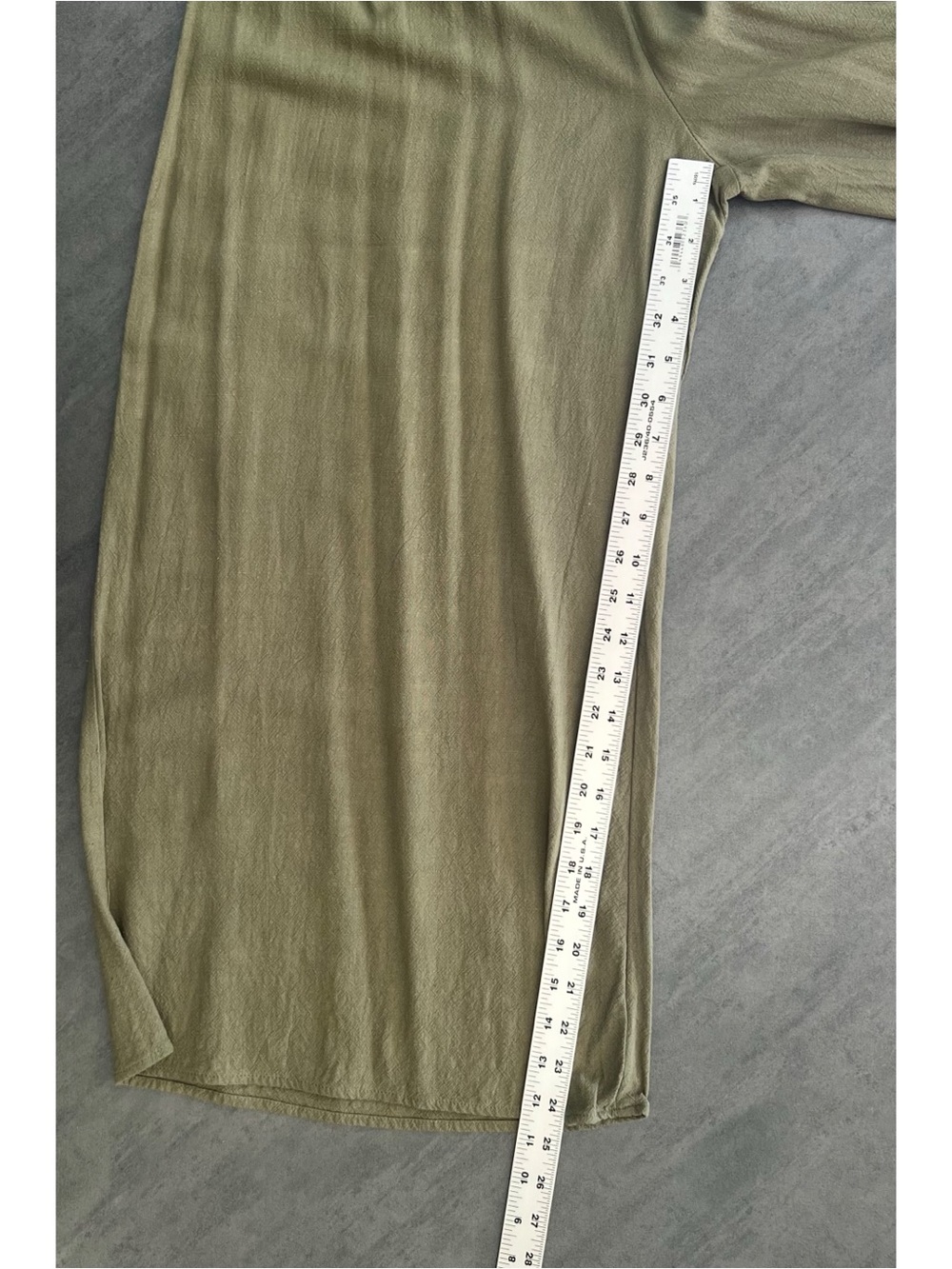 Sienna Sky Light Olive Army Green Wide Leg Pull On Linen Blend Pants Size Medium - Picture 12 of 12